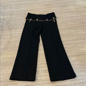 Vintage Cache  Black Bell Bottom pants.  size 2